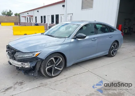 2022 Honda Accord Sport 2.0T из США, поврежденный, VIN 1HGCV2F35NA002910